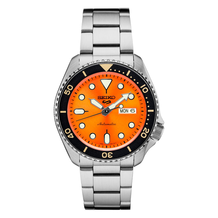 5 Sports SKX Series Orange Dial / Stainless Steel Bracelet Orange Dial