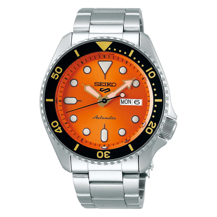 5 Sports SKX Series Orange Dial / Stainless Steel Bracelet Orange Dial