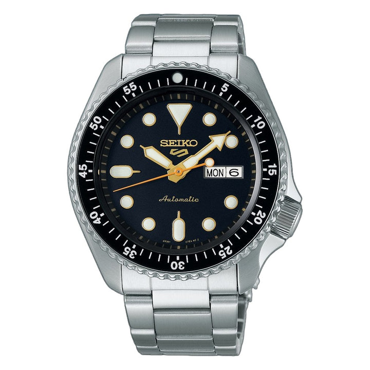 5 Sports SKX Series 55th Anniversary Limited Edition Black Dial / Stainless Steel Bracelet Black Dial