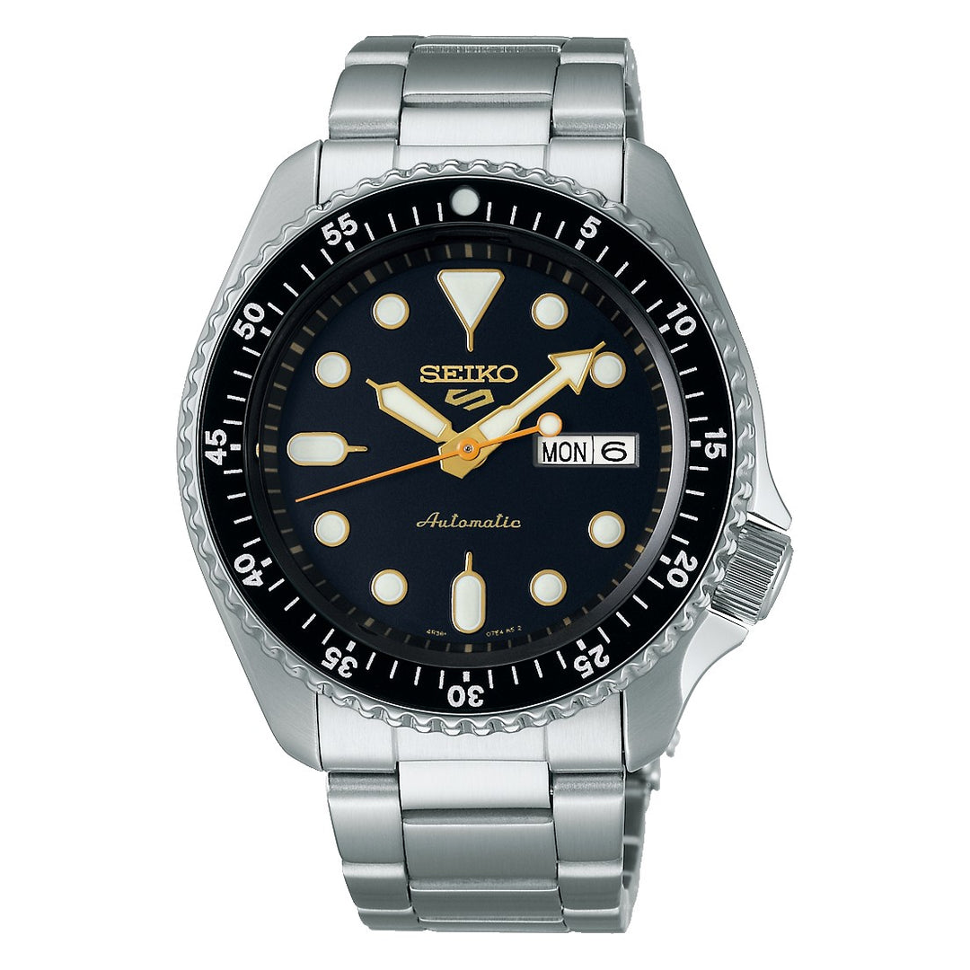 5 Sports SKX Series 55th Anniversary Limited Edition Black Dial / Stainless Steel Bracelet Black Dial