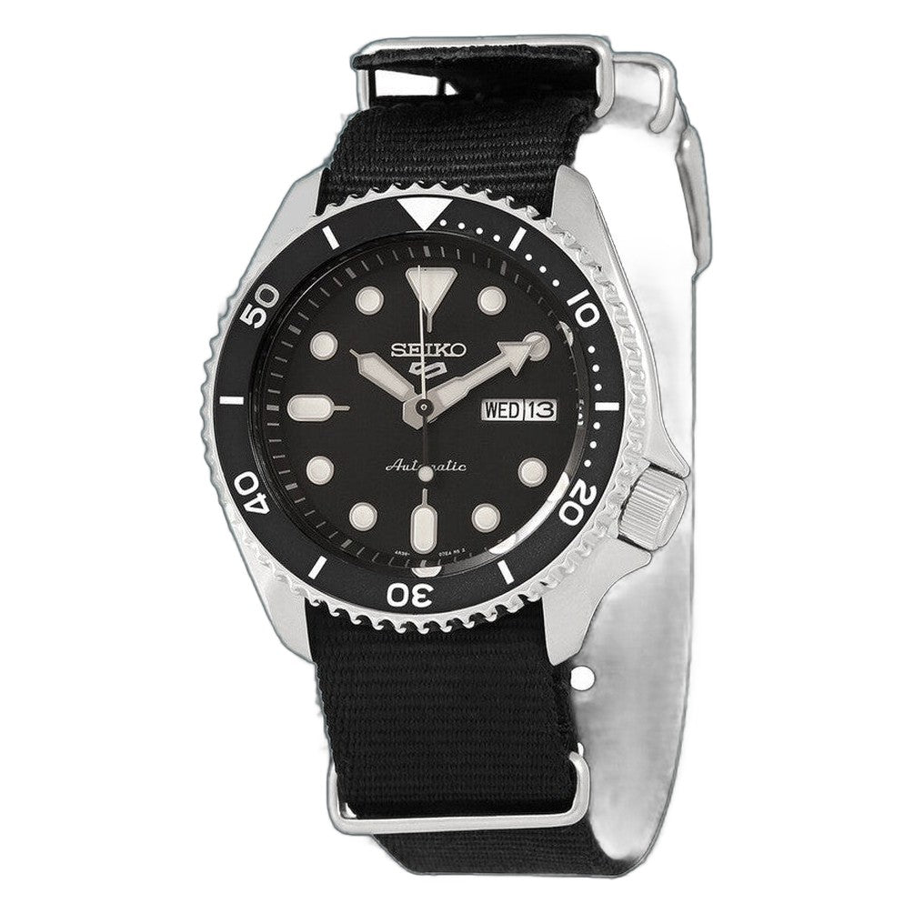 5 Sports SYX Black Dial / Black Nylon Strap Black Dial