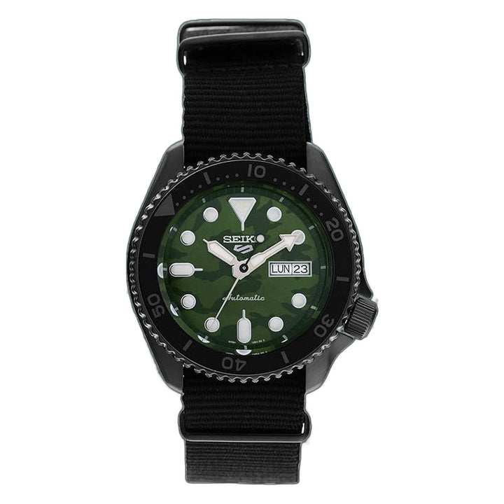 5 Sports SYX Green Camouflage Dial / Black Nylon Strap Green Dial