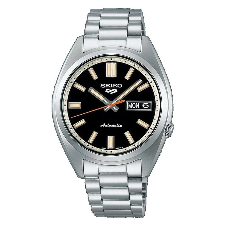 5 Sports SNXS Black Dial / Stainless Steel Bracelet Black Dial