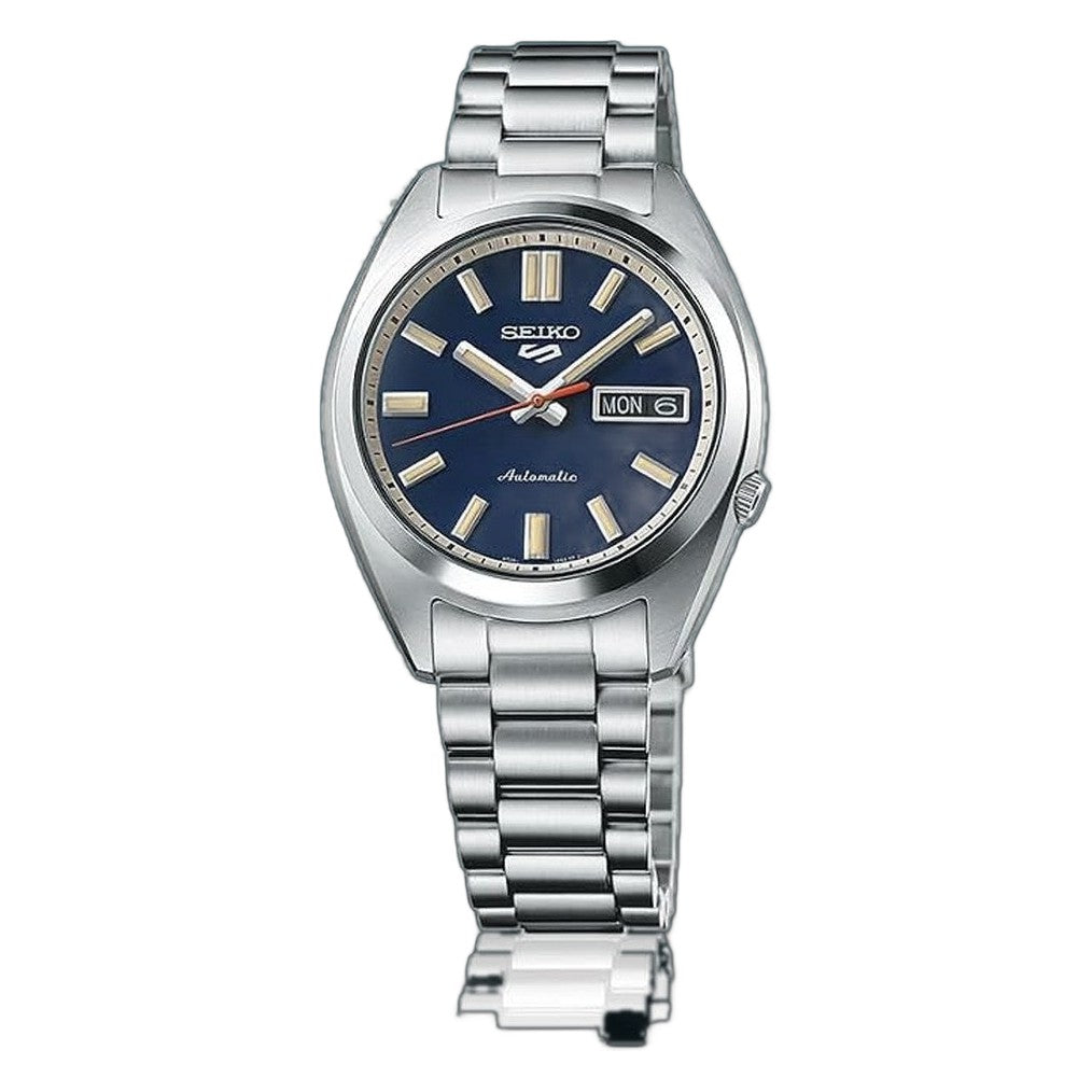 5 Sports SNXS Navy Dial / Stainless Steel Bracelet Navy Blue Dial