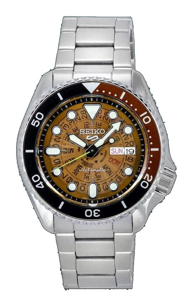 5 Sports SYX Brown Dial / Stainless Steel Bracelet Brown Dial