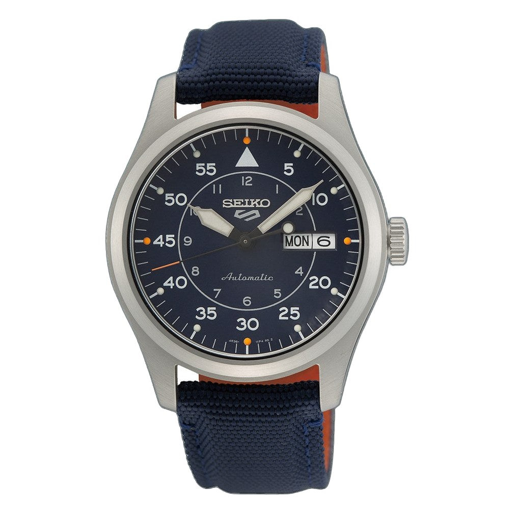 5 Sports Field Series Blue Dial Blue Nylon Strap 39.4mm Blue Dial