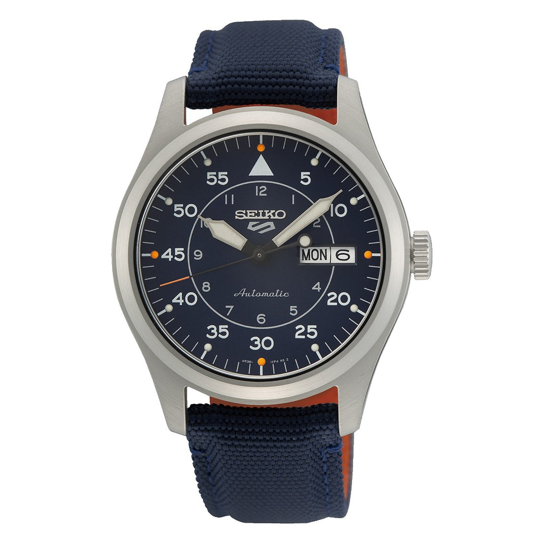 5 Sports Field Series Blue Dial Blue Nylon Strap 39.4mm Blue Dial