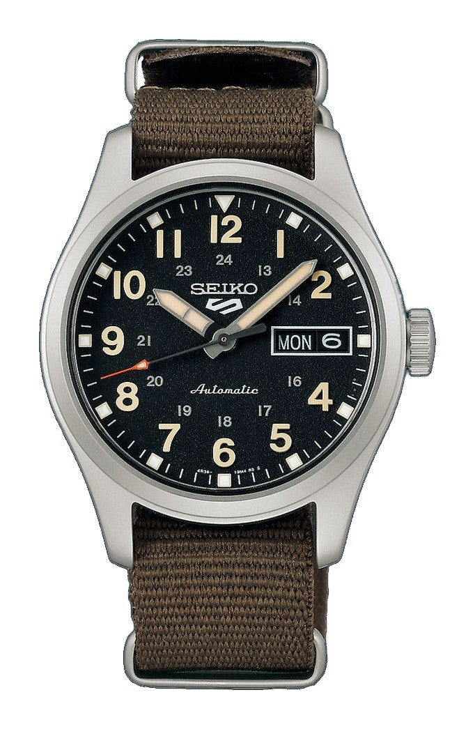 5 Sports Field Series Beige Dial Beige Nylon Strap 36.4mm Beige Dial