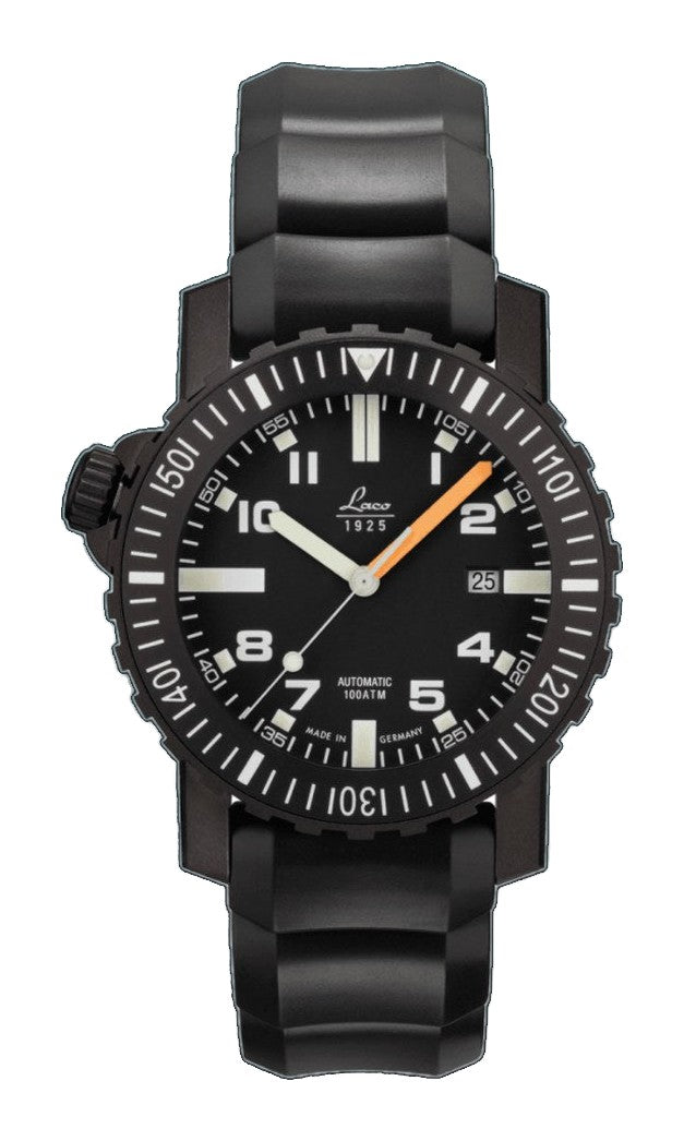 Squad Watch Seven Seas Black PVD Black Dial