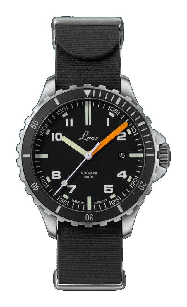 Squad Watch Himalaya 42mm Rubber Black Dial