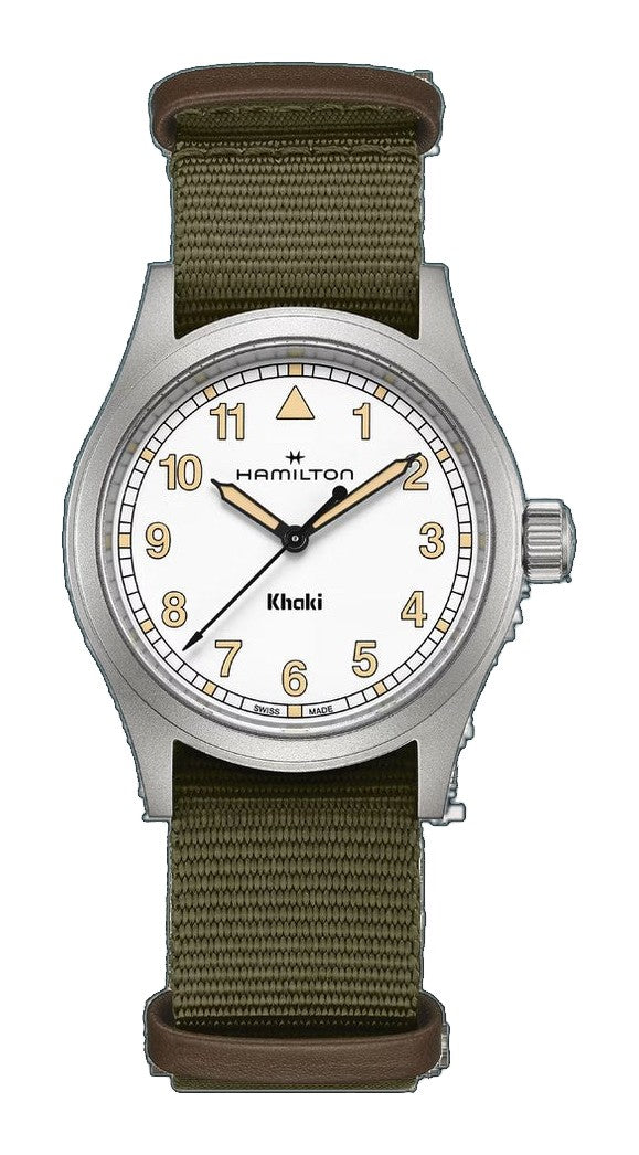 KHAKI FIELD White / 38mm White Dial