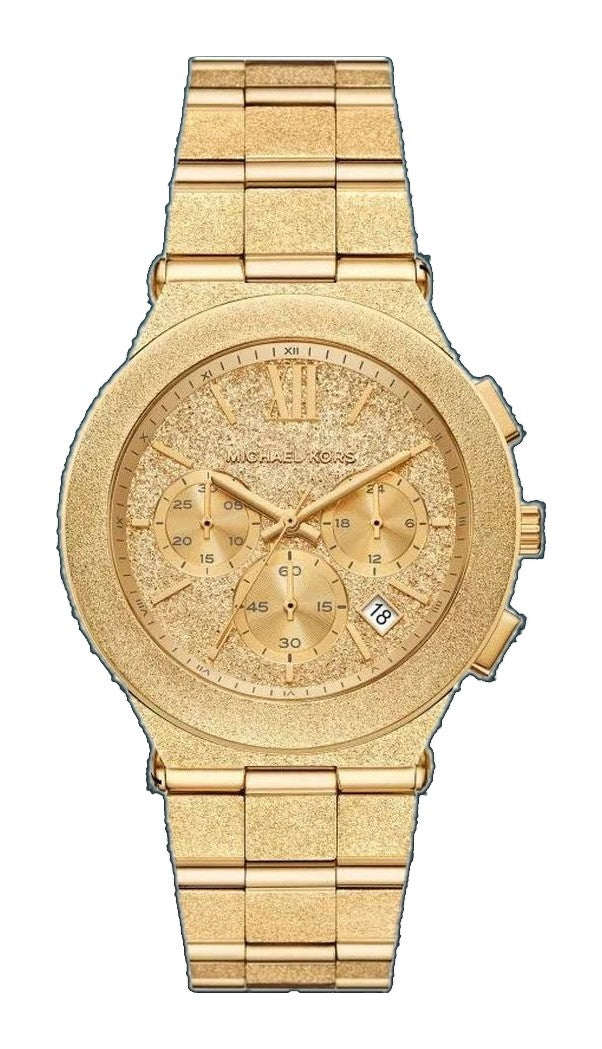 Billie Gold Dial Gold Stainless Steel Bracelet Chronograph 40mm Gold Dial