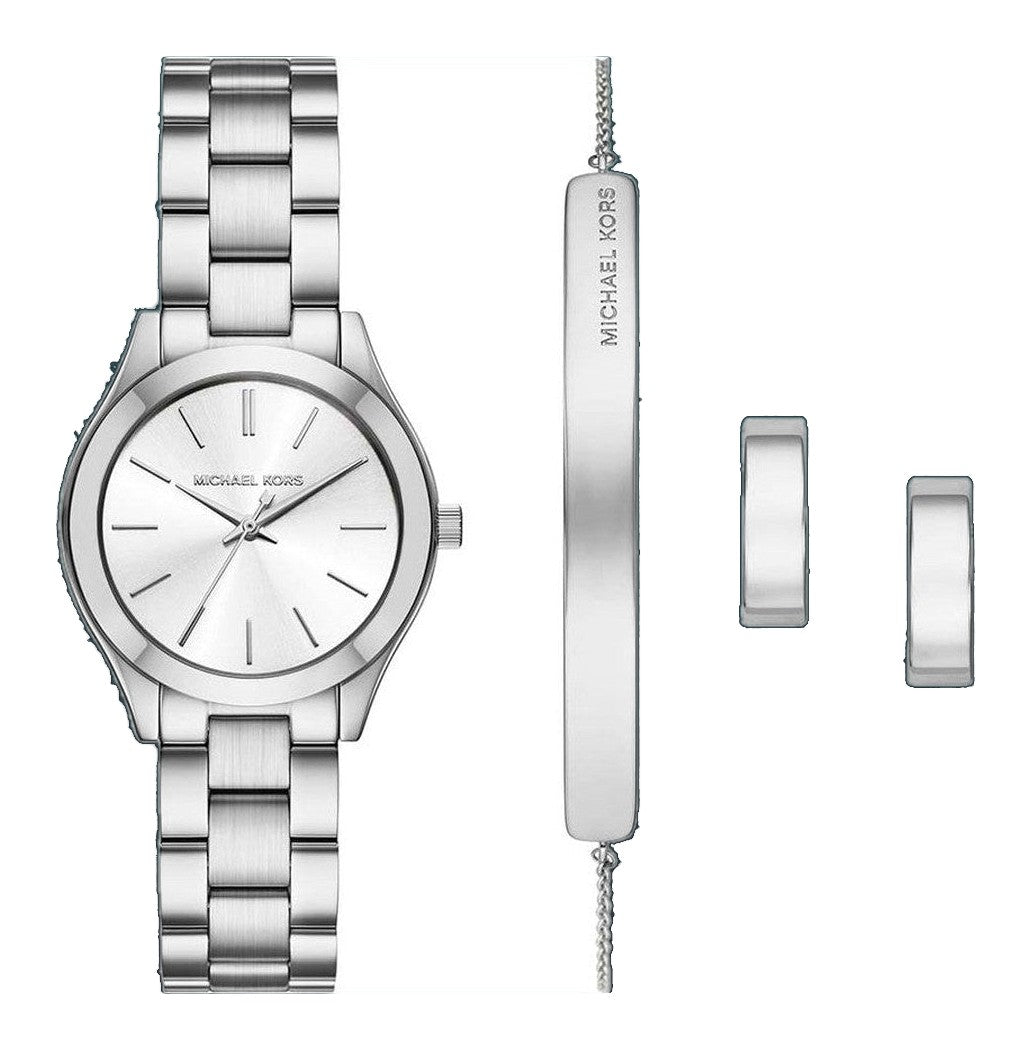 Runway Silver Dial Silver Stainless Steel Bracelet 32mm Silver Dial