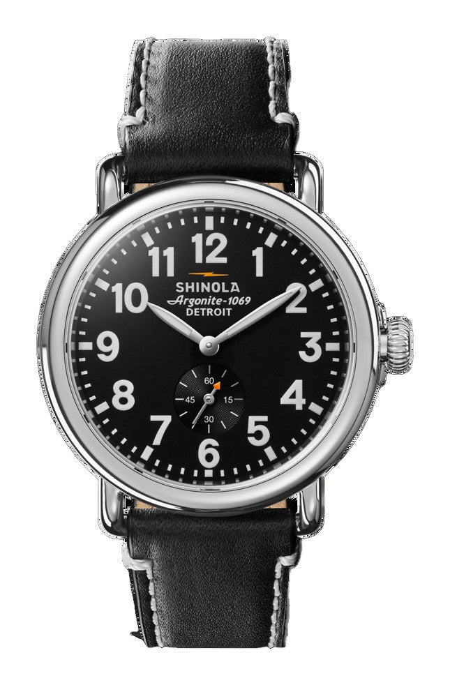Runwell 41mm Black | Black Dial