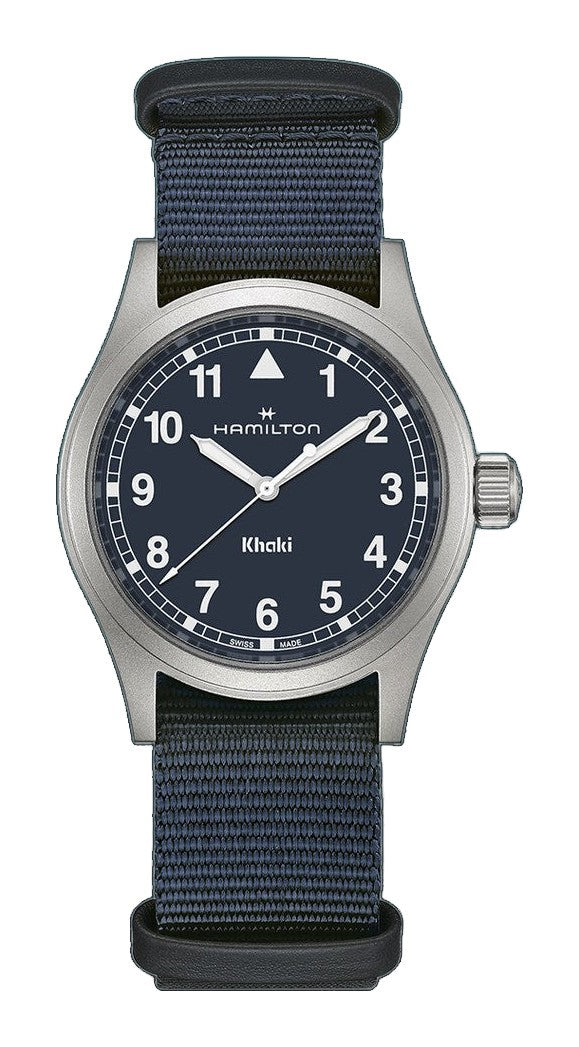 KHAKI FIELD Blue / 38mm Blue Dial
