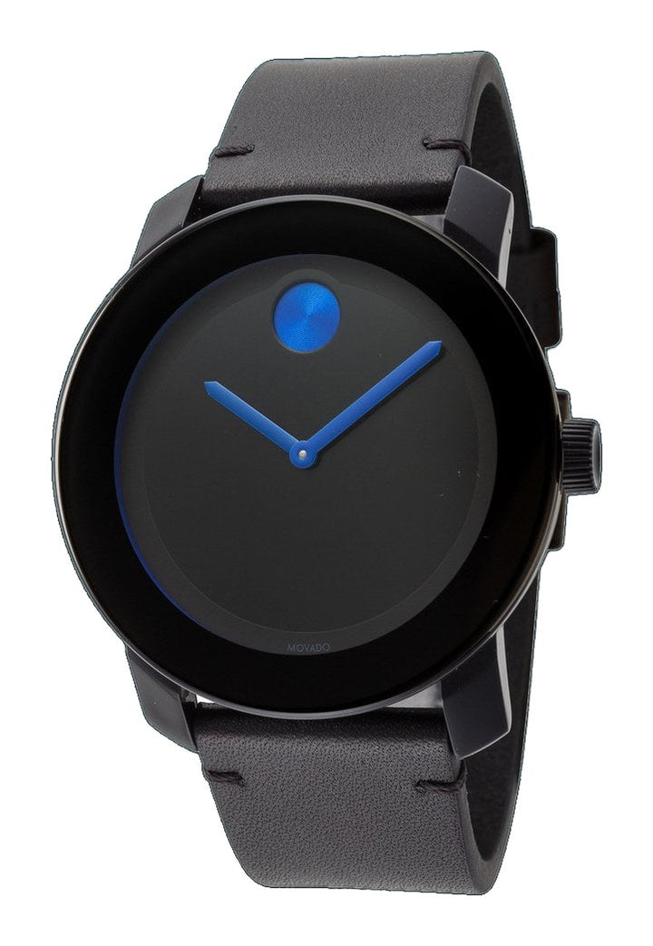 Bold 42mm / Black and Blue / Black | Black Dial