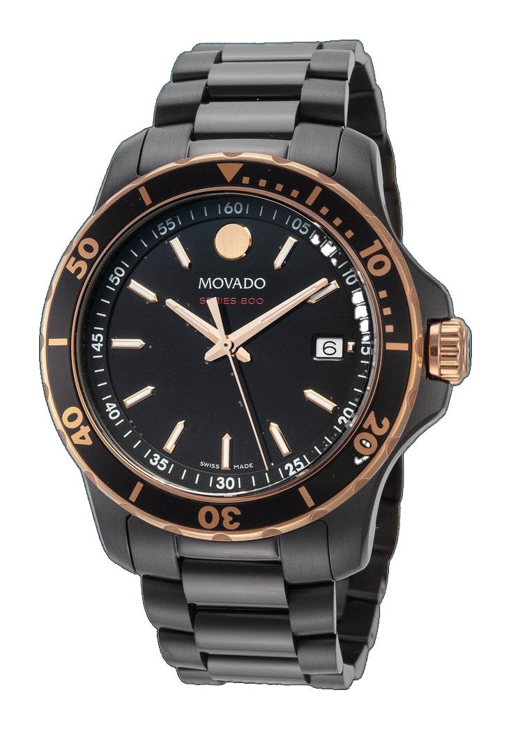 Series 800 40mm / Black / Black | Black Dial
