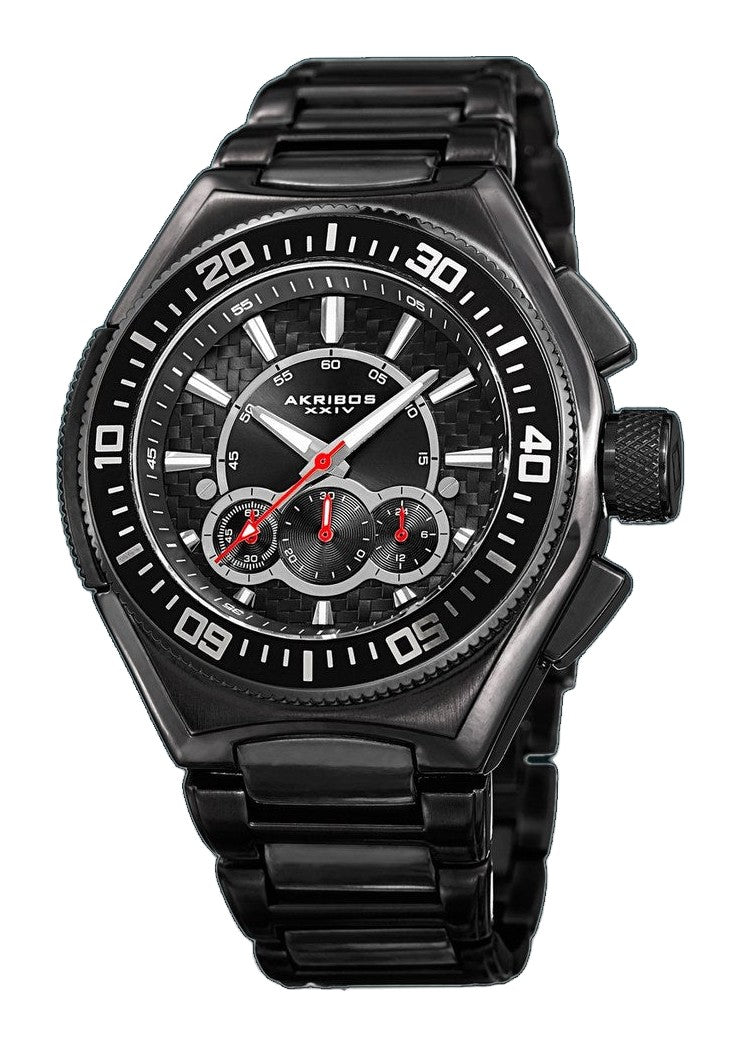Classic black steel 48 mm Black