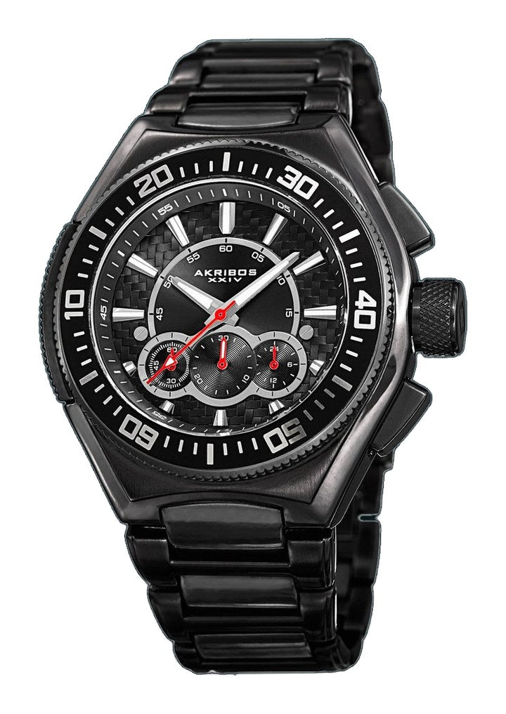 Classic black steel 48 mm Black