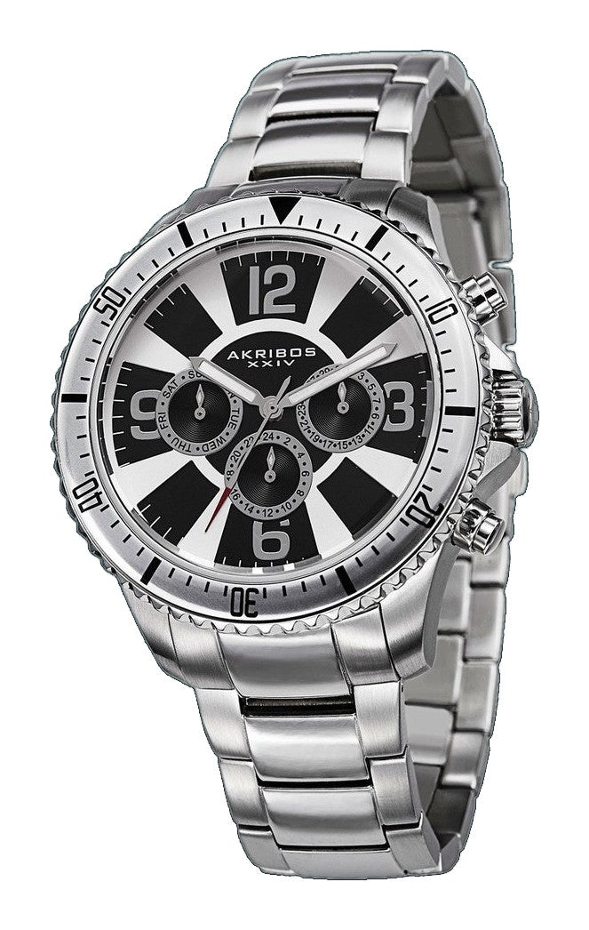 Multifunction Chronograph Silver Tone/Stainless Steel/Stainless Steel | Silver Dial