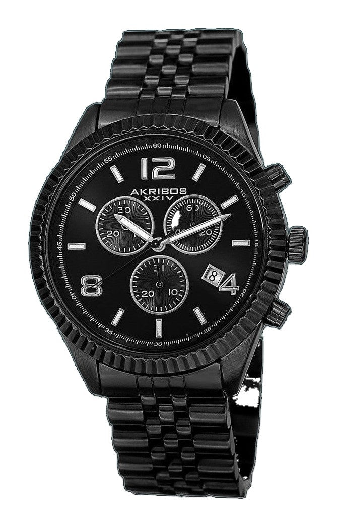 AK799BK-Casual Black/Alloy | Black Dial