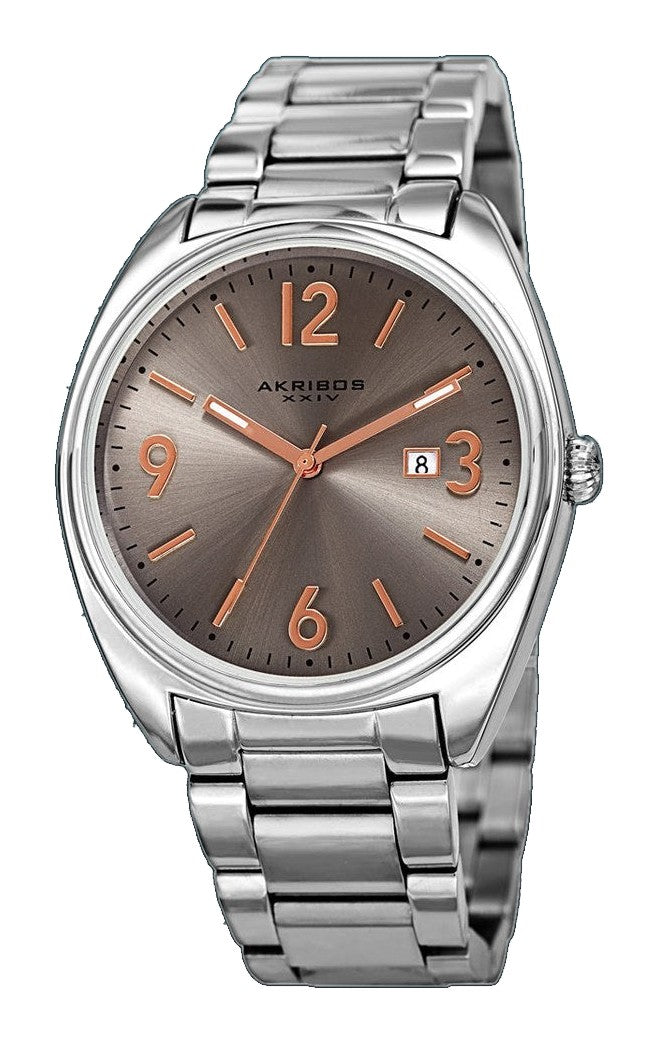 Dress-AK957SS Silver/Stainless Steel | Gray Dial