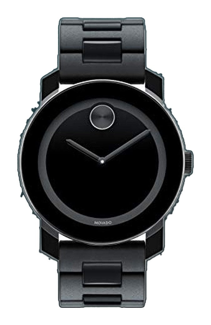 Bold 43mm / Black / Black | Black Dial