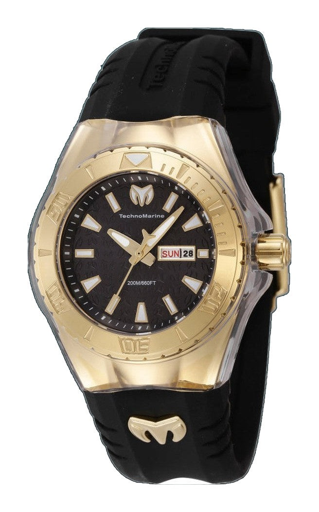 Cruise Monogram 37mm / Black / Black Black Dial
