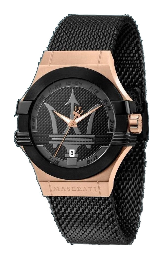 Potenza Black / Stainless Steel Black Dial