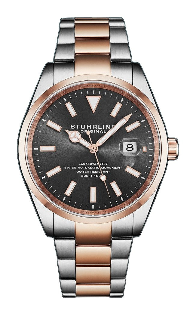 Datemaster Heritage Automatic 1025 Men’s 42mm Grey Sunray Dial/Rose Gold Two-Tone Stainless Steel Bracelet