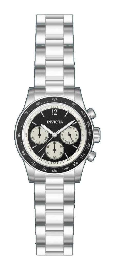 Speedway Chronograph Black Dial / Stainless Steel Bracelet Black Dial