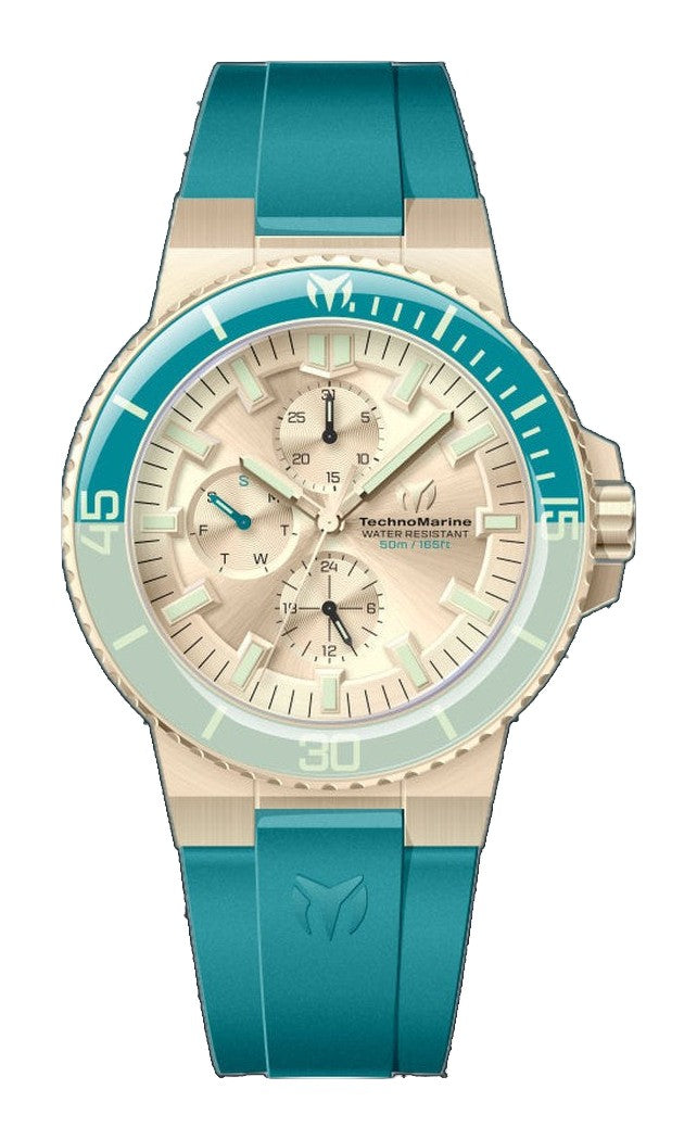 La Pelagia 43mm / Gold / Blue Gold Dial