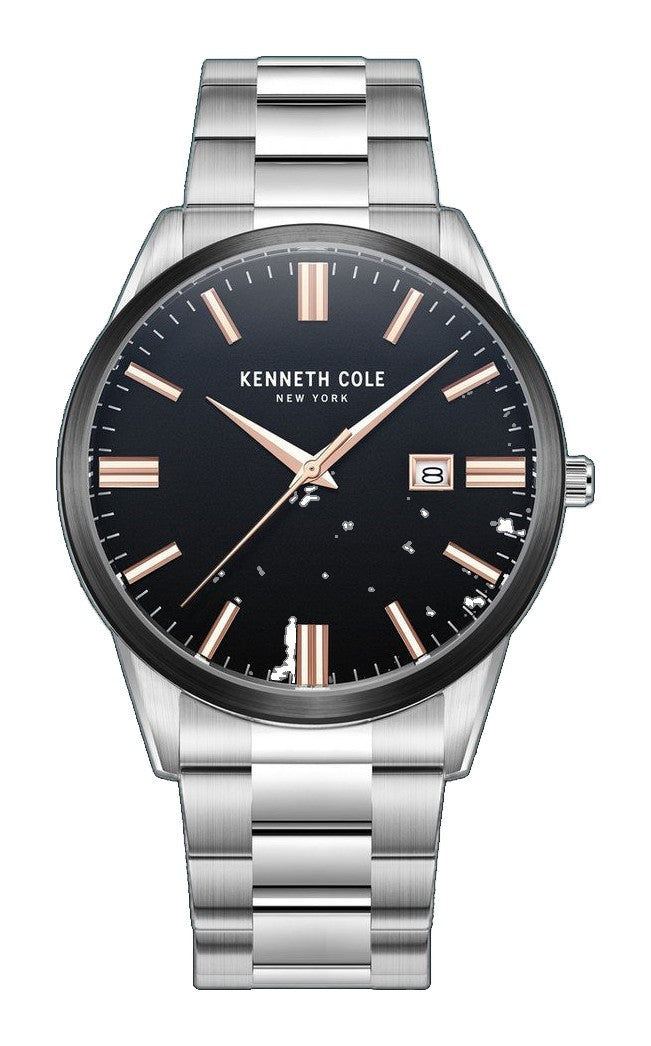 Classic 42 mm / Black / Silver Black Dial