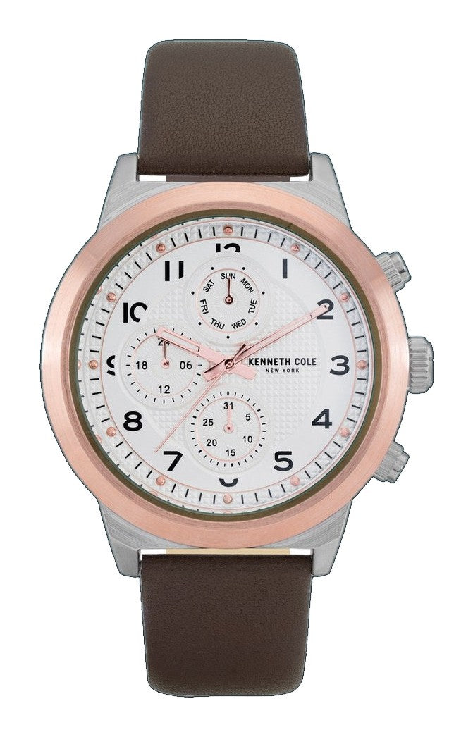 Classic 47 mm / Silver / Brown Silver Dial