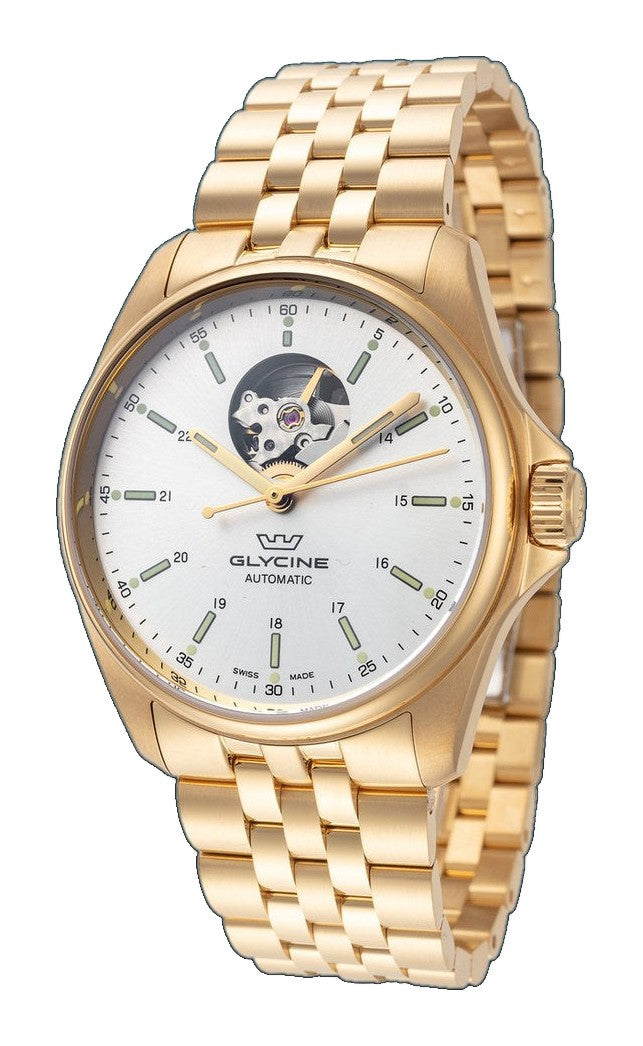 Combat Classic 40 mm / Silver / Gold Silver Dial
