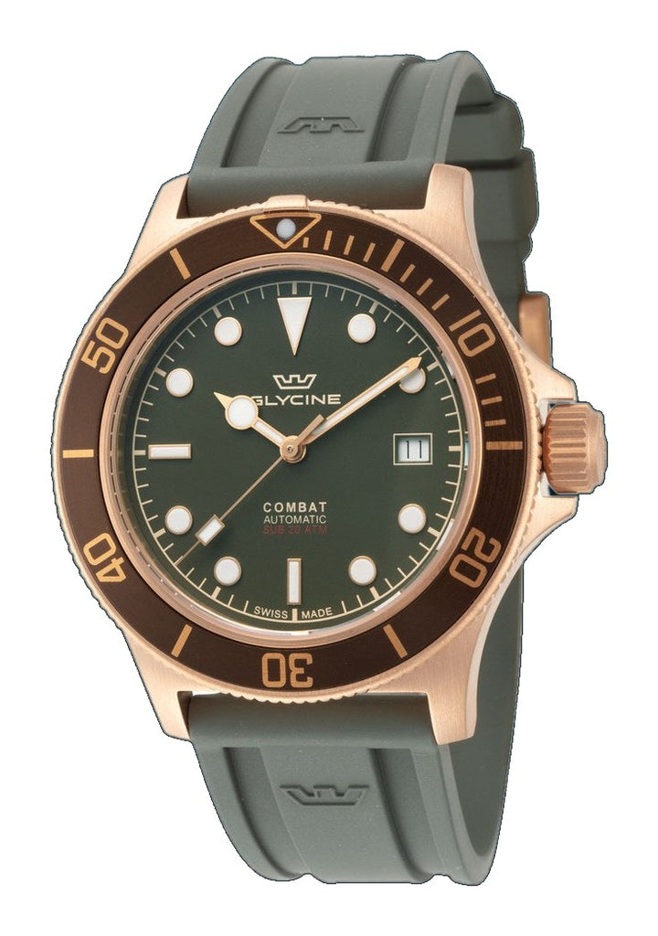 Combat Sub Bronze 42 mm / Green / Green Green Dial