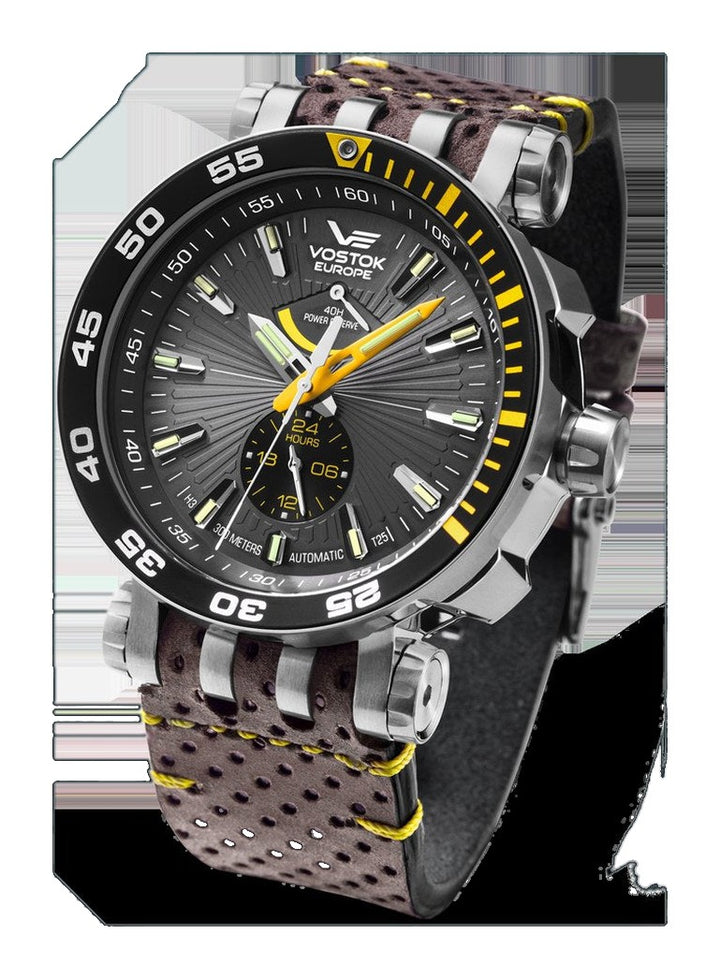 Energia Gray Dial / Brown Leather Gray Dial