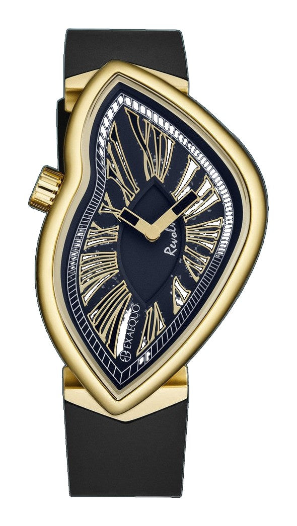Revolve Blue / Black Blue Dial