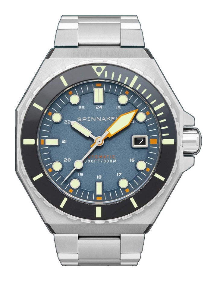 Dumas Blue / Black / Stainless Steel | Blue Dial