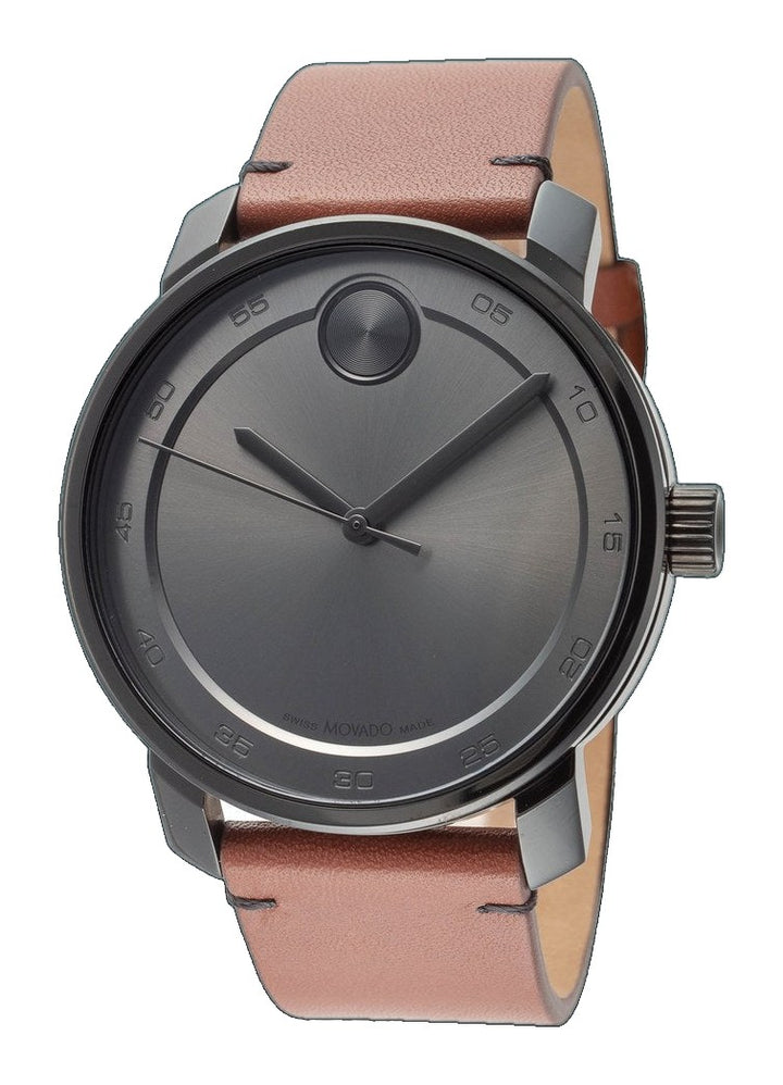 Bold 41mm / Grey / Cognac | Grey Dial
