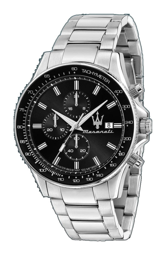 SFIDA Black / Stainless Steel Black Dial