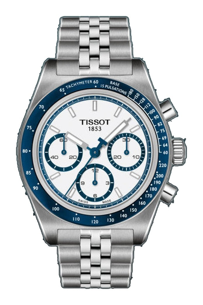PR516 Automatic Chronograph Silver-tone White Dial