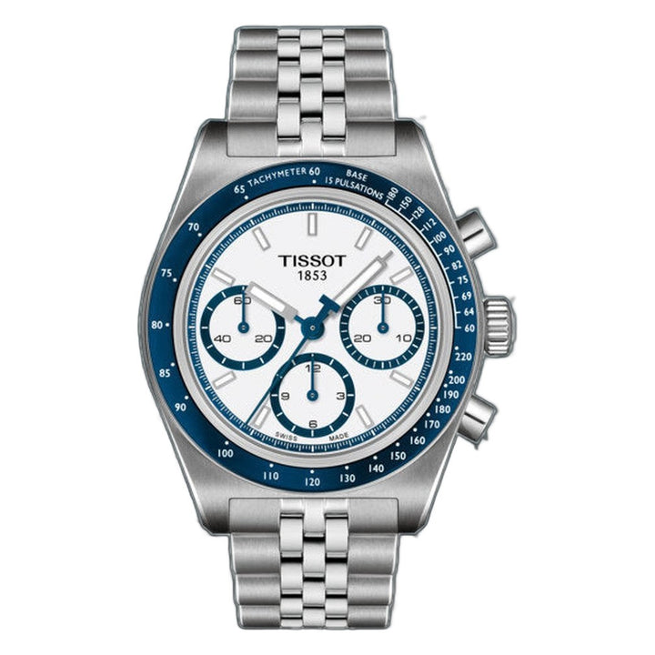 Tissot PR516 Automatic Chronograph Silver-tone White Dial