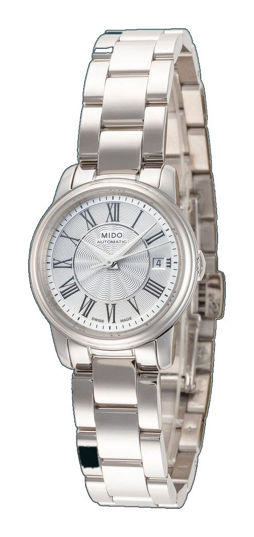 Baroncelli III 25mm / Silver / Silver | Silver Dial