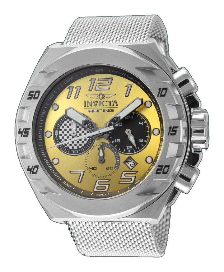 Racing 48 mm / Yellow / Silver Yellow Dial