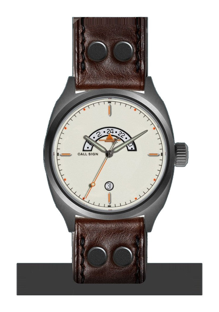 Discovery Series Lume White Dial