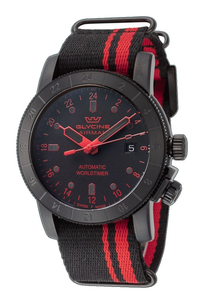 Airman Purist 42 mm / Black / Black Black Dial