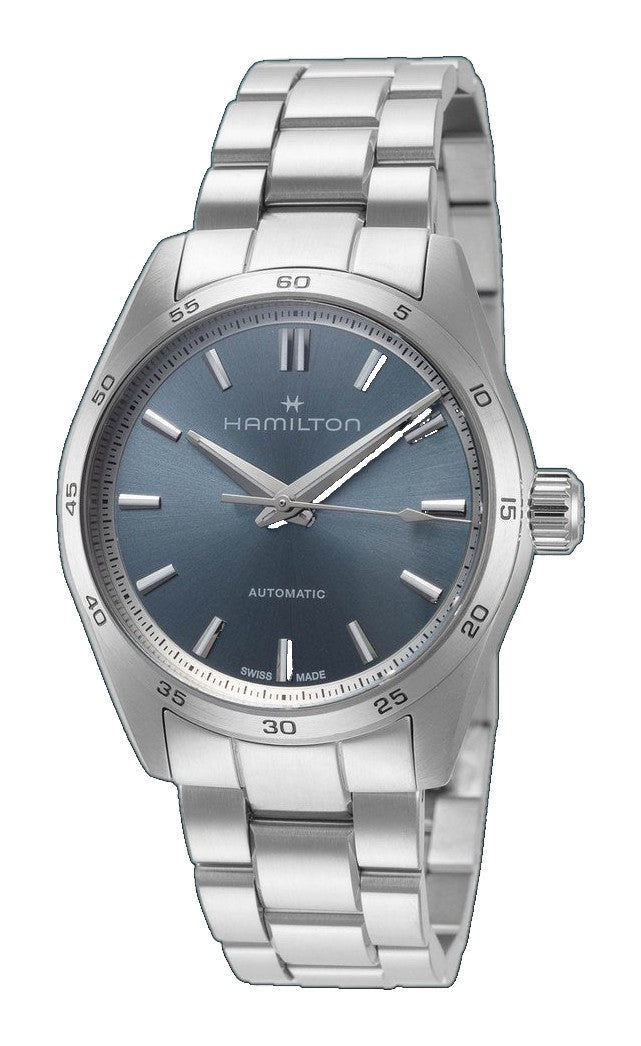 Jazzmaster Performer 34 mm / Blue / Silver Blue Dial