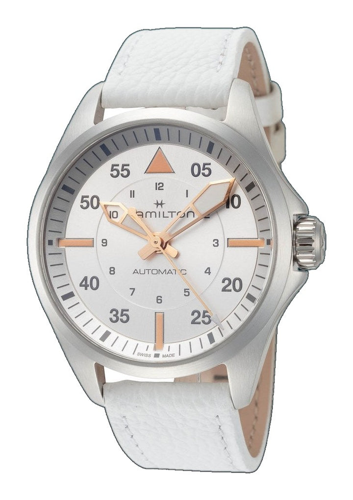 Khaki Navy 36 mm / White / White White Dial