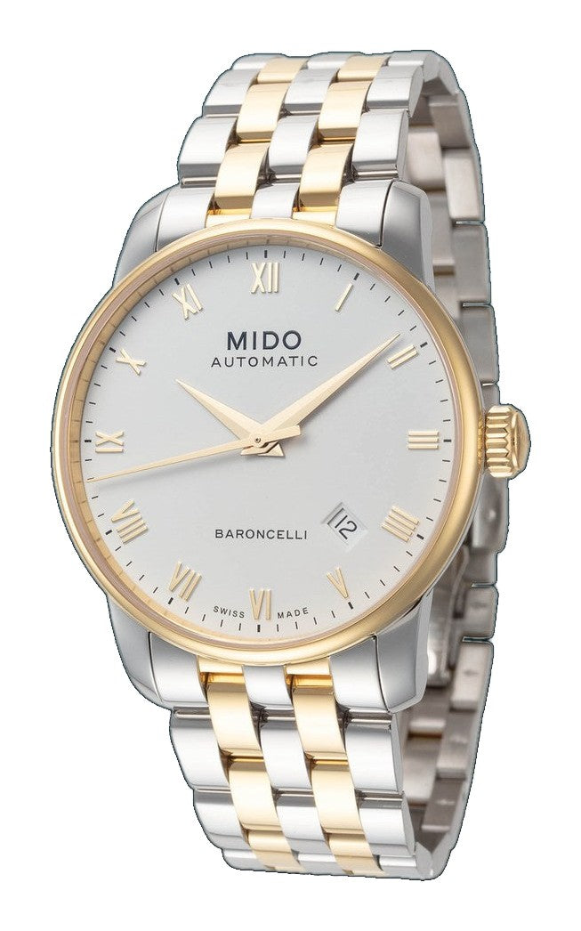 Baroncelli Jubilee 38 mm / White / Multi White Dial